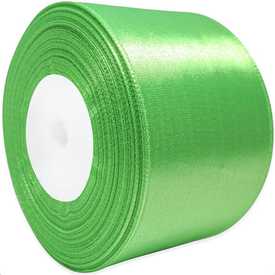 Party Decoration Satin Gift Ribbon - Green - 2 Inch X 25 Yards
