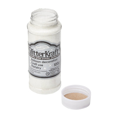 Glitterkraft Crafting Powder - White - 100 G