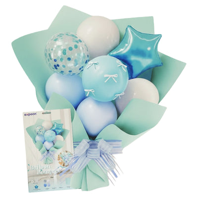 Balloon Bouquet Set - Mint Blue - 21 Pcs Set