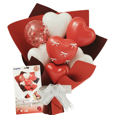 Balloon Bouquet Set - Red - 20 Pcs Set