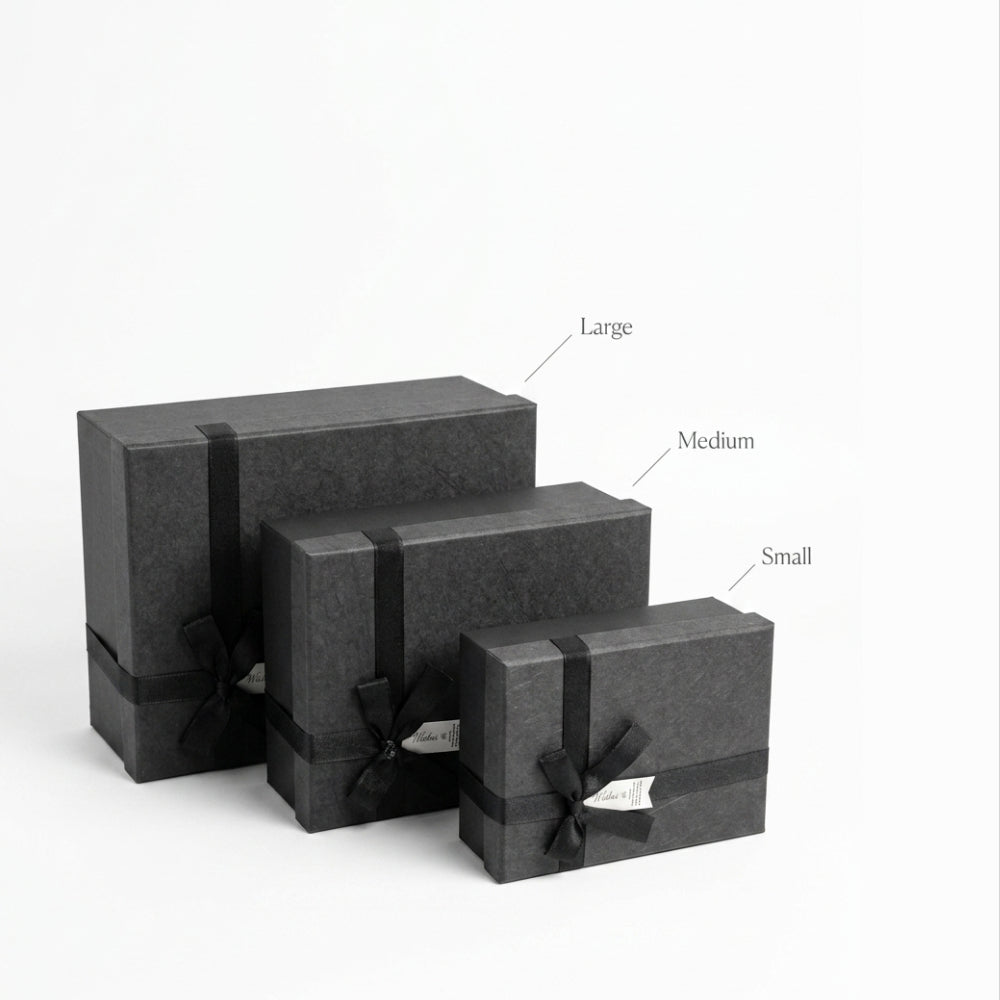 Gift Packing Box Black Colour 3 Piece Set