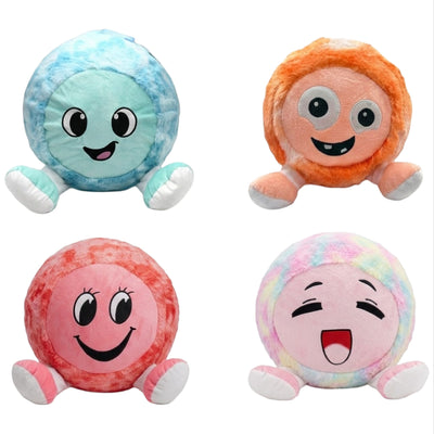 Inflatable Emotion Plush Balls - Assorted Colours - 1 Pcs Only (No Air Included)