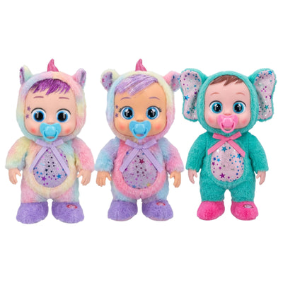 Cry Babies Tiny Cuddles Walking Doll Unicorn Character - Assorted Color - 1 Pcs Only