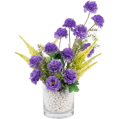 Artificial Peony Flower Vase
