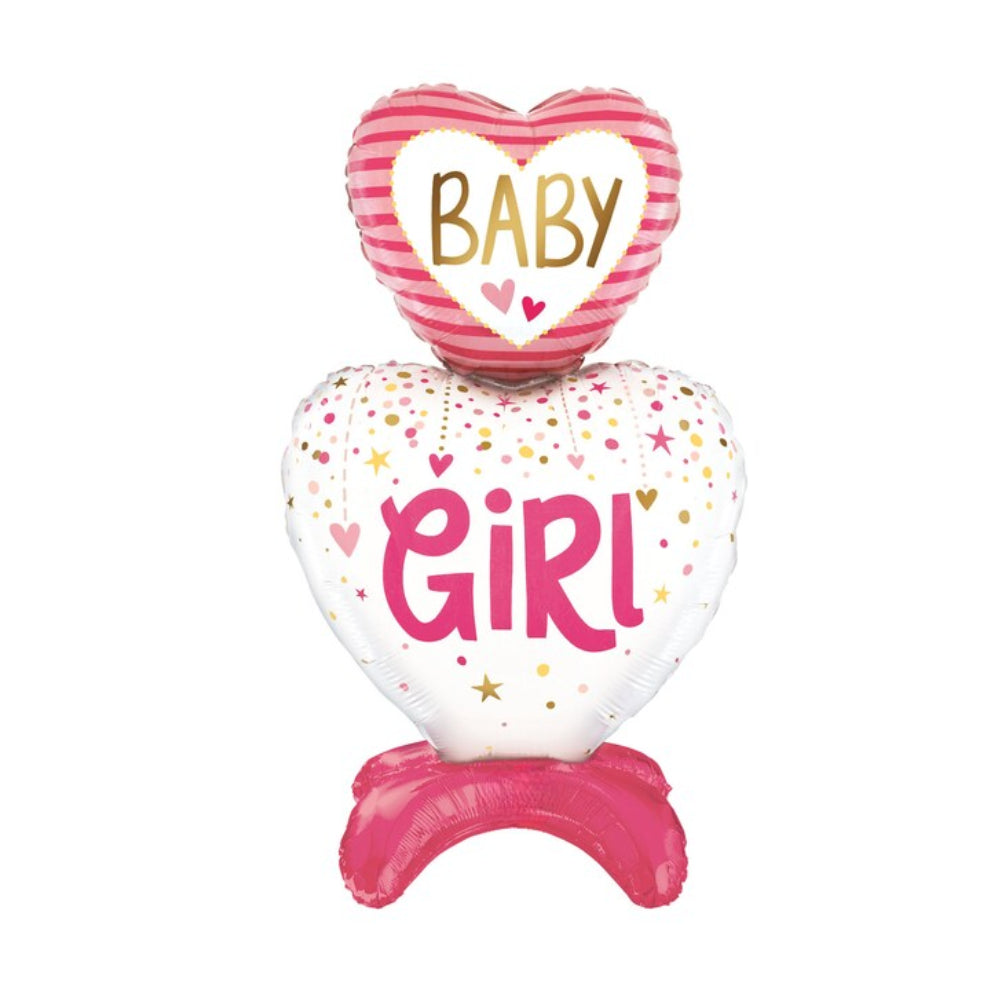 Baby Girl Theme Party Decoration Foil Balloon ( Uninflated ) - 60X115 Cm