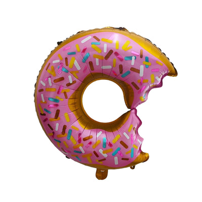 Donut Design Foil Balloon ( Uninflated ) - 48X73 Cm
