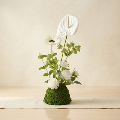 Artificial White Flower Arrangement