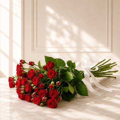 Premium Red Mini Rose Bouquet