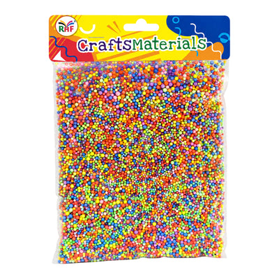 Rainbow Craft Foam Balls Beads - Art And Craft Filler Beads