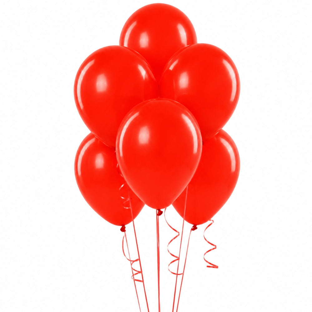 Latex Helium Balloon - Red - 12 Inch