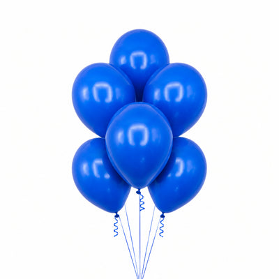 Latex Helium Balloon - Royal Blue - 12 Inch