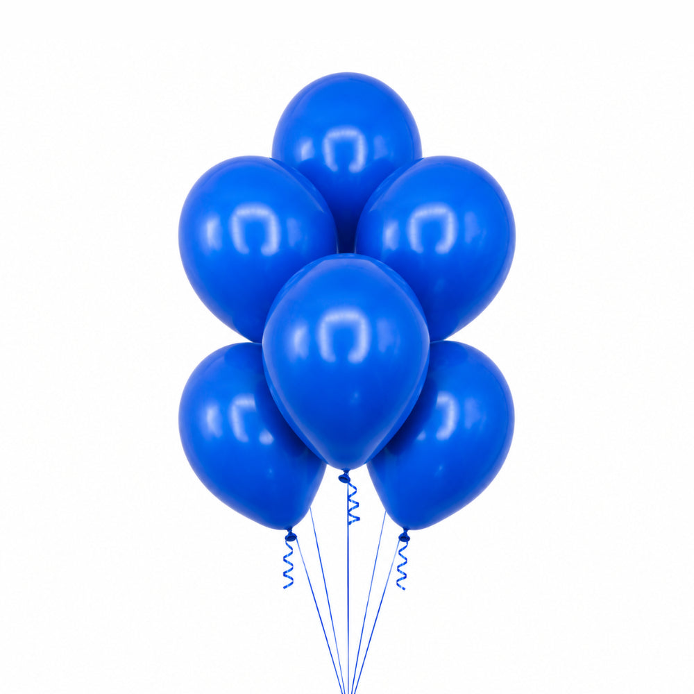Latex Helium Balloon - Royal Blue - 12 Inch