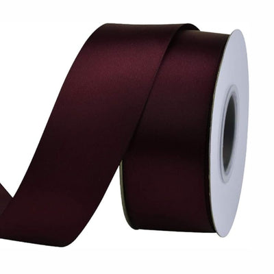 Party Decoration Satin Gift Ribbon - Burgundy - 1.5 Inch X 25 Yards
