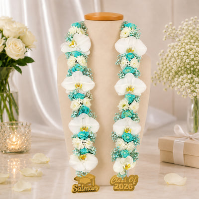 Elegant Graduation Flower Necklace - Flower Collar
