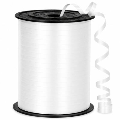 Gift Wrapping Decorative Grossgrain Ribbon - White