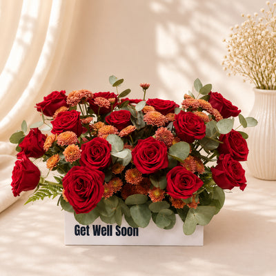 Elegant Get Well Soon Flower Arrangement