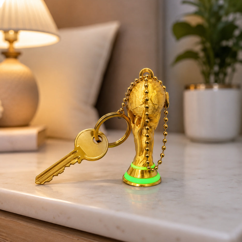 3d Printed Fifa World Cup Keychain