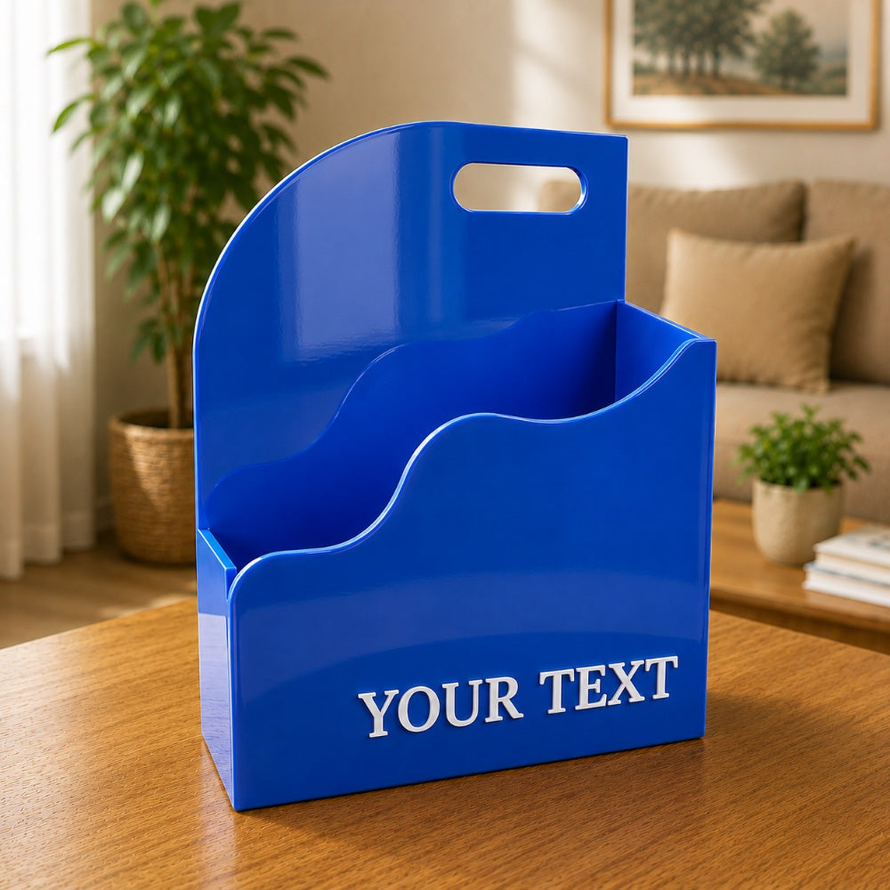 Blue Acrylic Gift Decoration Hamper Box - 30X10.5X40 cm