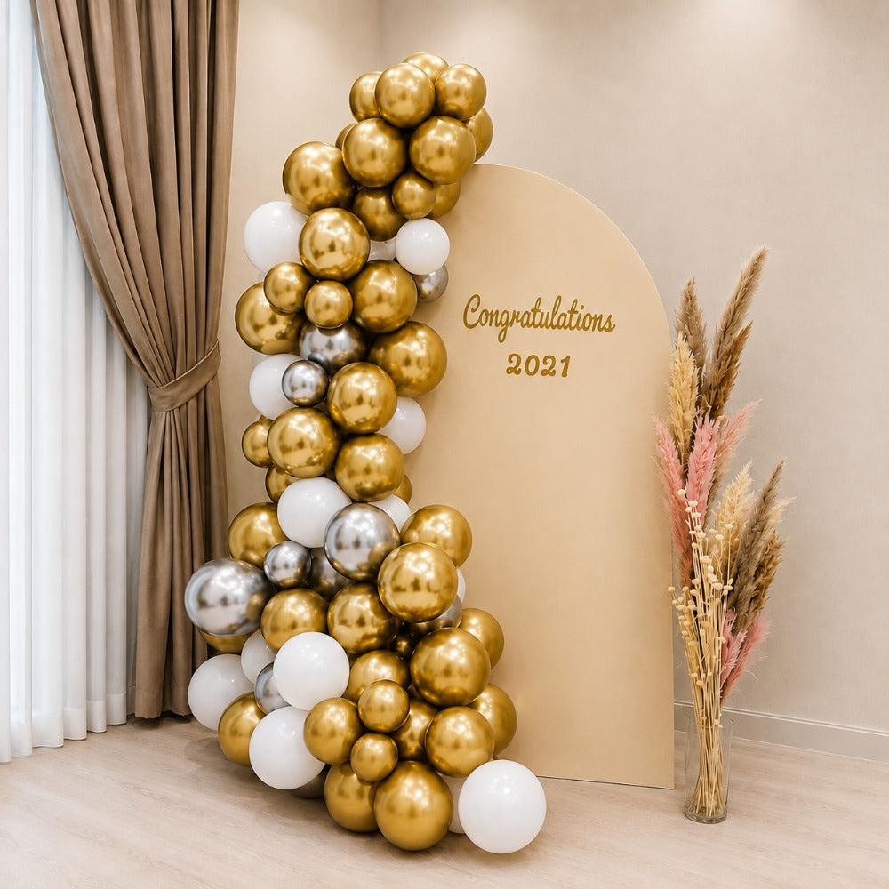 Congratulation Party Decoration Backdrop Balloon Arch Arrangement