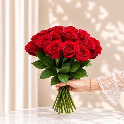 Red Roses Wholesale - 25 Stems