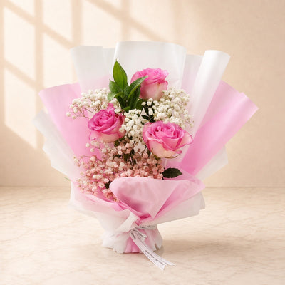Blush Pink Rose Bouquet