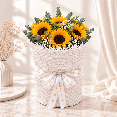 Golden Sunflower Garden Bouquet - Fabric Bouquet