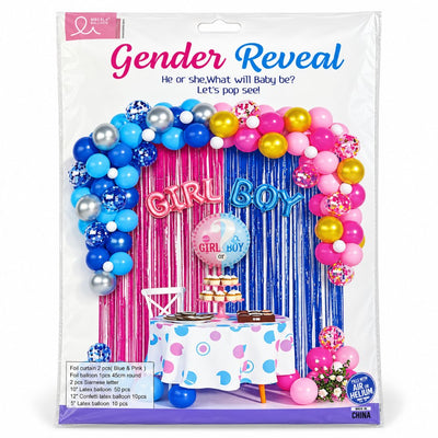 Boy Or Girl Gender Reveal Party Decoration Balloon Kit